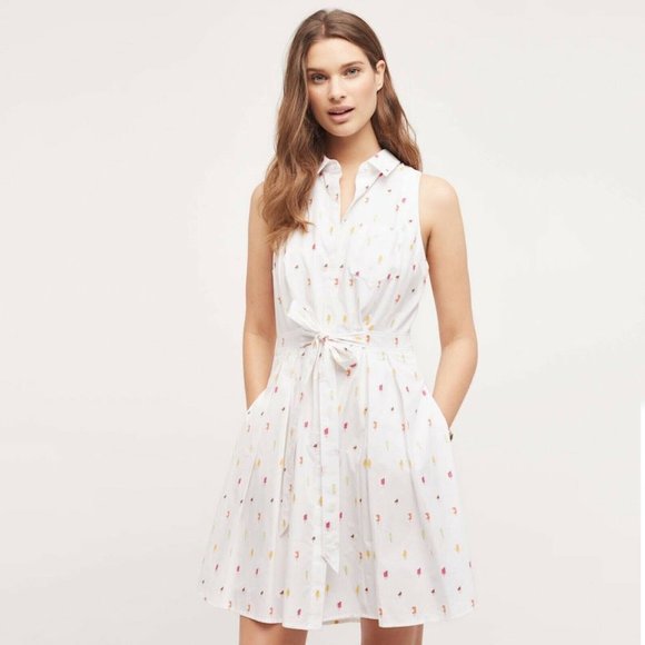 HD in Paris Dresses & Skirts - HD in Paris White Shirt Popsicle Dress